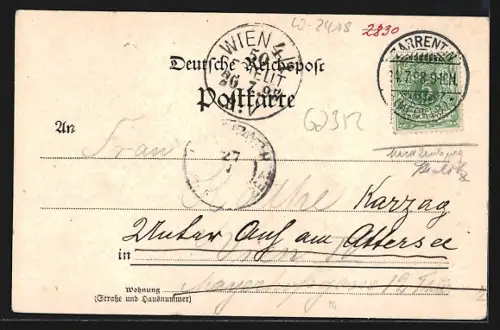 AK Ratzeburg, Blick auf den Dom