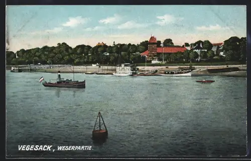 AK Vegesack, Weserpartie