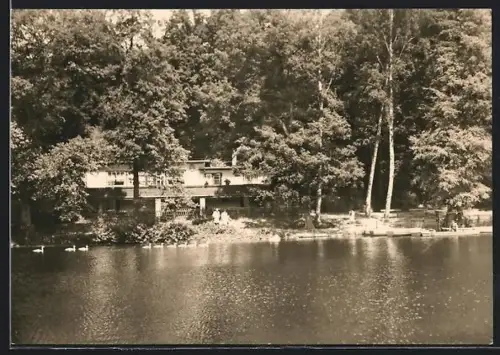AK Schleusingen /Thür. Wald, HO-Gaststätte Haus am See