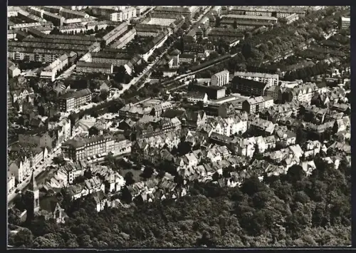 AK Hannover-Kleefeld, Luftbild des Stadtteils