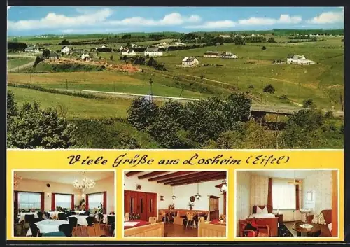AK Losheim /Eifel, Hotel-Pension Balter