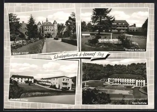 AK Hennef /Sieg, Schloss Allner, Kneipp-Kurhaus, Kurheim-Allner, Sportschule