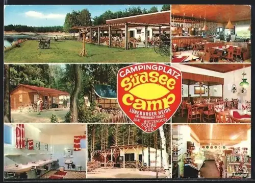 AK Wietzendorf /Soltau, Campingplatz Südsee-Camp