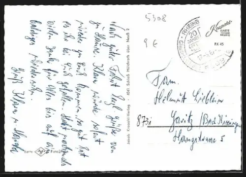 AK Rheinbach, Hexenturm, Hauptstrasse, Freibad