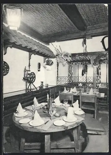 AK Berlin-Charlottenburg, Europa-Center, Haus der Nationen, Gaststube Tessiner Kanne