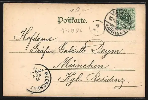 AK Dresden, Dampfschiff-Landeplatz