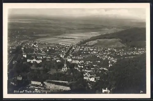 AK Thale a. Harz, Blick auf Stadtpanorama