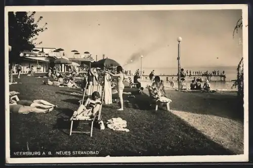 AK Meersburg a. B., Neues Strandbad