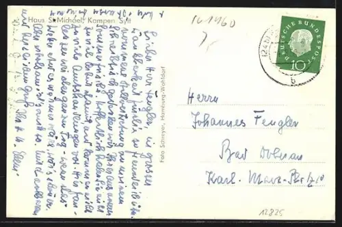 AK Kampen /Sylt, Haus St. Michael