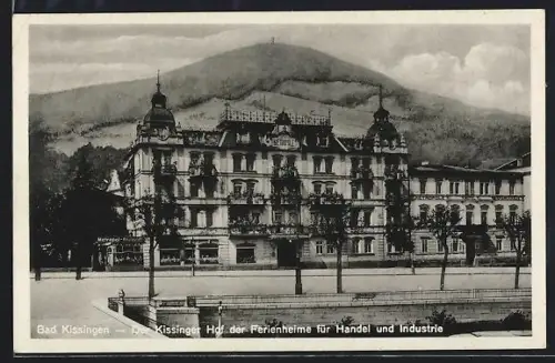AK Bad Kissingen, Hotel Kissinger Hof der Ferienheime für Handel und Industrie