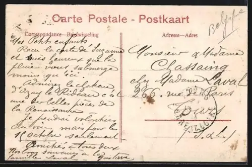 AK Gand, Ausstellung 1913, Palast dr Schönen Künste