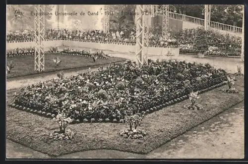 AK Gand, Exposition Universelle 1913, Floralies d`Eté