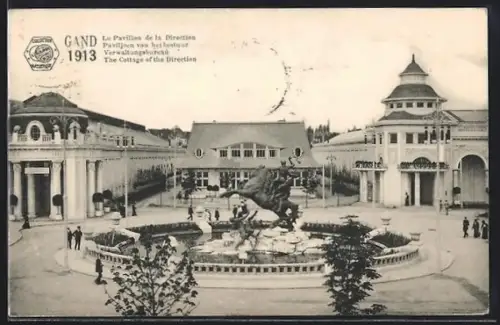 AK Gand, Exposition Internationale et Universelle 1913, Le Pavillon de la Direction