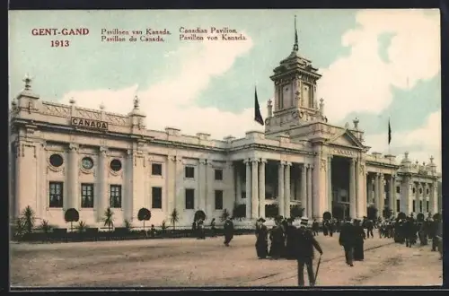 AK Gand, Exposition Universelle 1913, Pavillon du Canada