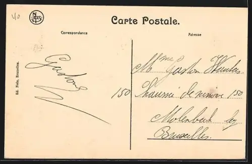 AK Gand, Exposition Universelle 1913, Palais des Beaux-Arts