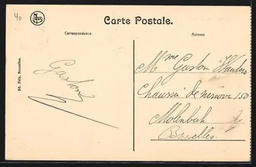 AK Gand, Exposition Universelle et Internationale 1913, Ausstellung-Pavillon de la ville