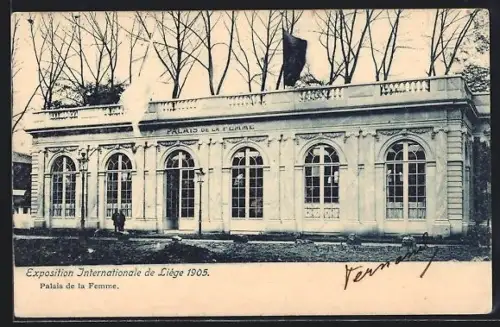 AK Liége, Exposition Internationale 1905, Palais de la Femme