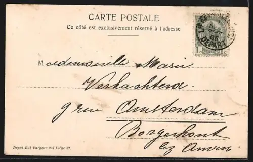 AK Liége, Exposition Universelle et Internationale 1905, Palais de l`Art ancien