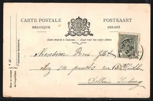 AK Liége, Exposition Internationale 1905, Vue generale de la Facade des Halls