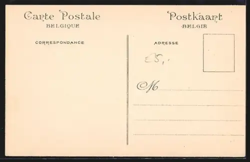 AK Bruxelles, Exposition Universelle 1910, Vue d`ensemble Attractions et Arbre Géant