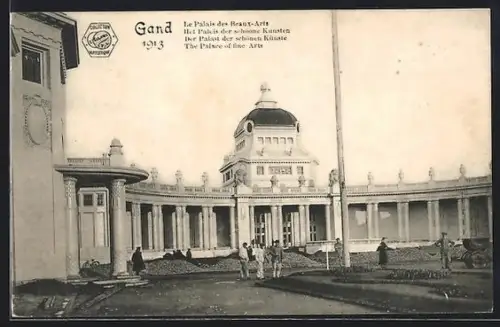 AK Gand, Exposition 1913, Le Palais des Beaux-Arts