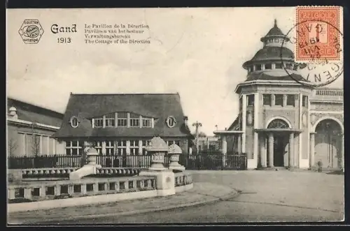 AK Gand, Exposition 1913, Le Pavillon de la Direction