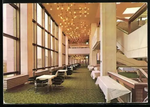 AK Berlin, Palast der Republik, Seitenfoyer, Innenansicht