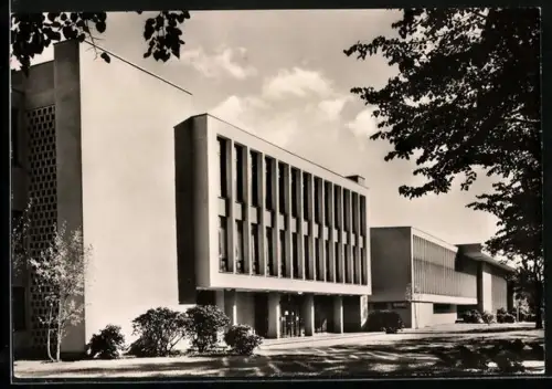 AK Berlin-Dahlem, Hauptgebäude der Freien Universität Berlin, Garystrasse 35 u. 39