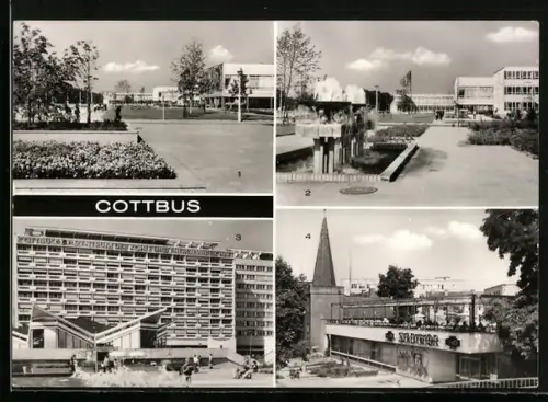 AK Cottbus, Zentrum, Bildungszentrum, HO-Gaststätte Am Stadttor