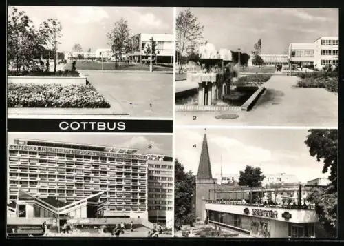 AK Cottbus, Zentrum, Bildungszentrum, HO-Gaststätte Am Stadttor