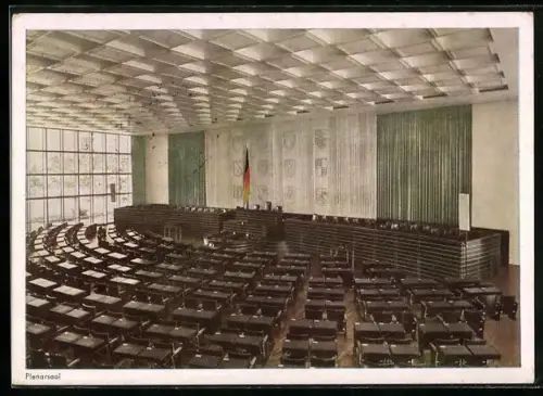 AK Bonn, Bundeshaus, Innenansicht