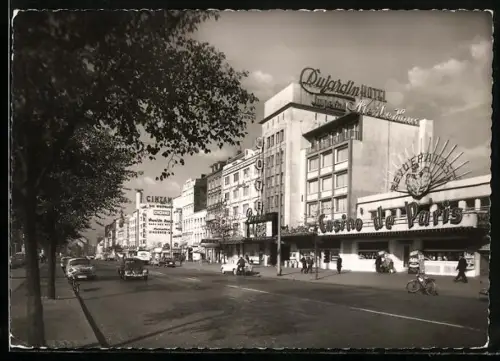 AK Hamburg-St. Pauli, Reeperbahn mit Casino de Paris
