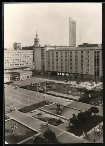 AK Leipzig, Blick auf den Sachsenplatz