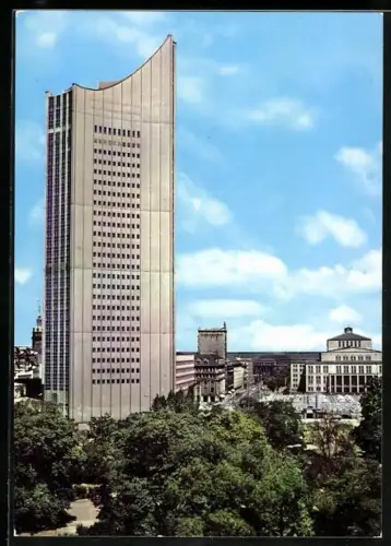 AK Leipzig, Hochhaus der Karl-Marx-Universität