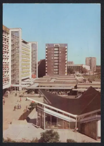 AK Cottbus / Chosebuz, Blick zum Bowlingzentrum, Pohlad na bowlingowy centrum