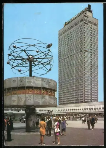 AK Berlin, Blick auf den Alexanderplatz