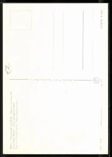 AK Berlin, Hotel Stadt Berlin, Blick vom Haus des Lehrers