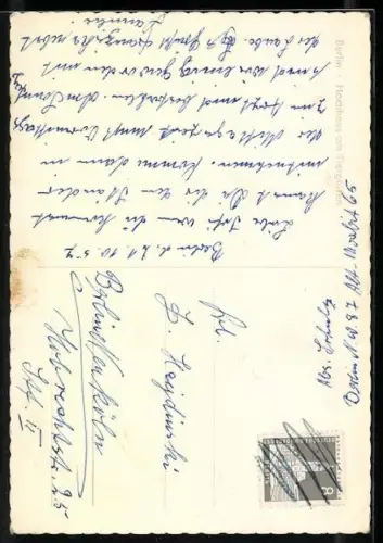 AK Berlin, Hochhaus am Tiergarten