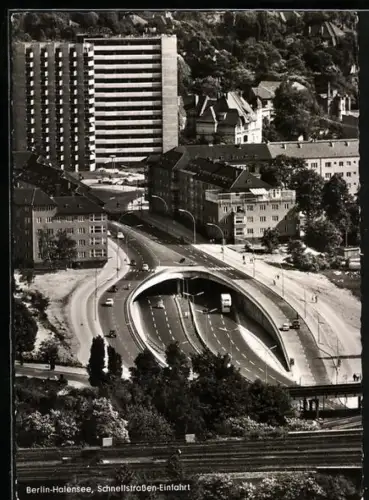 AK Berlin-Halensee, Schnellstrassen Einfahrt