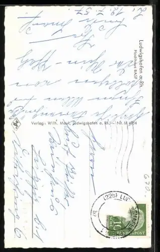 AK Ludwigshafen a. Rh., Hochhaus BASF