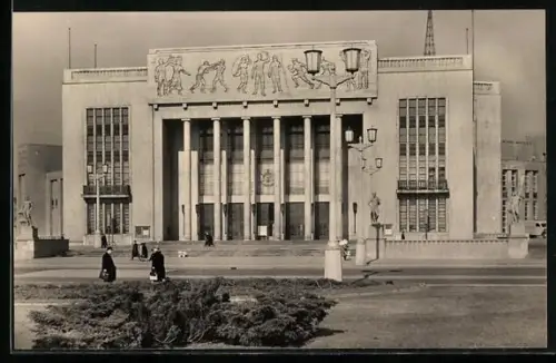 AK Berlin, Deutsche Sporthalle in der Stalinallee