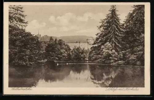 AK Wilhelmshöhe, Schloss mit Herkules