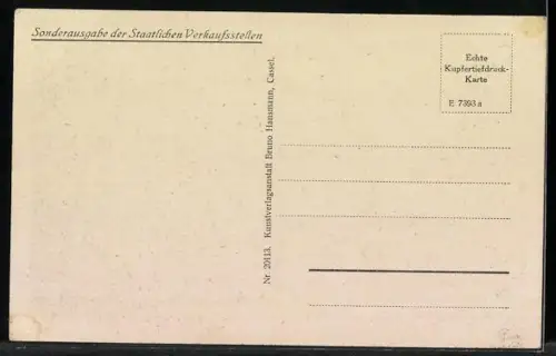 AK Wilhelmshöhe, Schloss mit Herkules