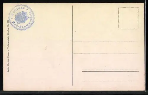 AK Kgl. Schloss Neuschwanstein, Wohnzimmer I