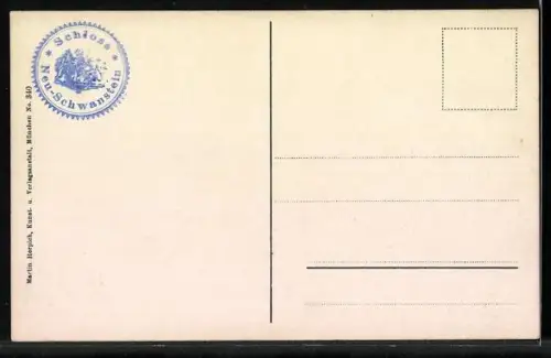 AK Neuschwanstein, Das Kgl. Schloss, Thronsaal