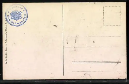 AK Kgl. Schloss Neuschwanstein, Sängersaal