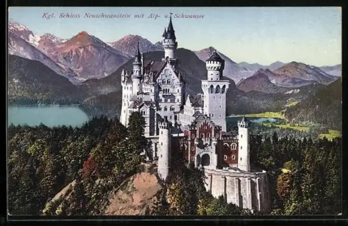 AK Kgl. Schloss Neuschwanstein