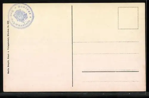 AK Neuschwanstein, Das Kgl. Schloss, Speisezimmer