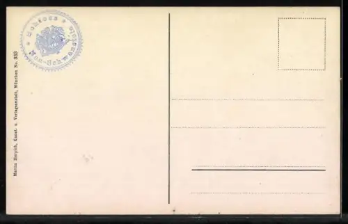 AK Kgl. Schloss Neuschwanstein, Arbeitszimmer II