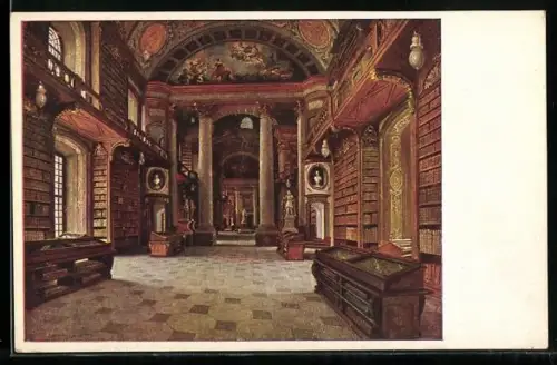 AK Wien, Prunksaal der National-Bibliothek